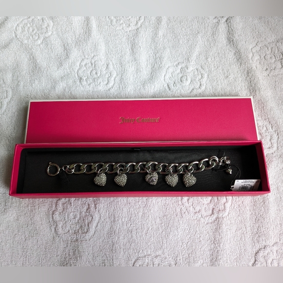 Juicy Couture silver charm bracelet - Picture 3 of 5